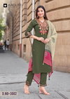 Shagun By Kadlee Rasian Silk Kurti With Bottom Dupatta Wholesale Price In Surat
